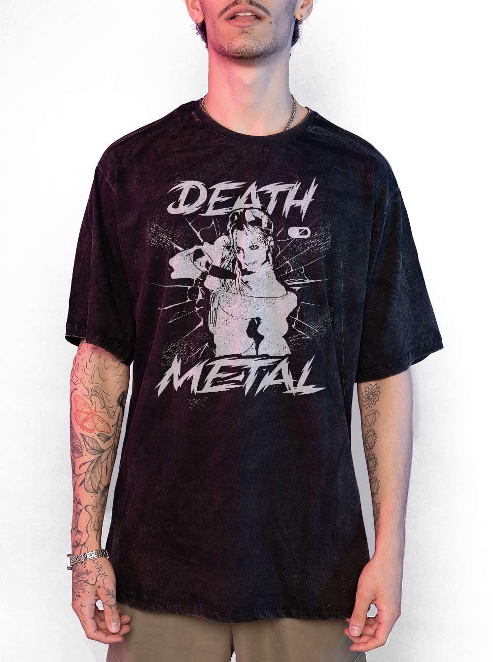 Camiseta Estonada Britney Spears Death Metal Cápsula Shop Camiseta Estonada Britney Spears Death Metal Cápsula Shop