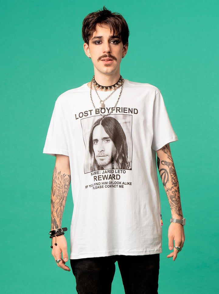 Camiseta Jared Leto Lost Boyfriend - Cápsula Shop