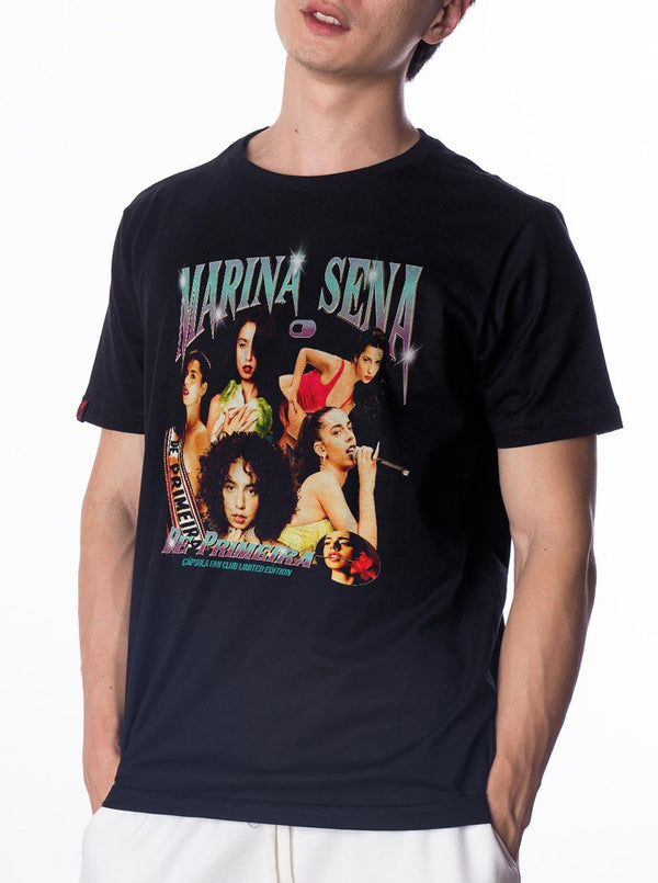 Camiseta Marina Sena Fan Club - Cápsula Shop