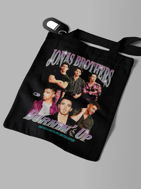 Ecobag Preta Jonas Brothers Fan Club