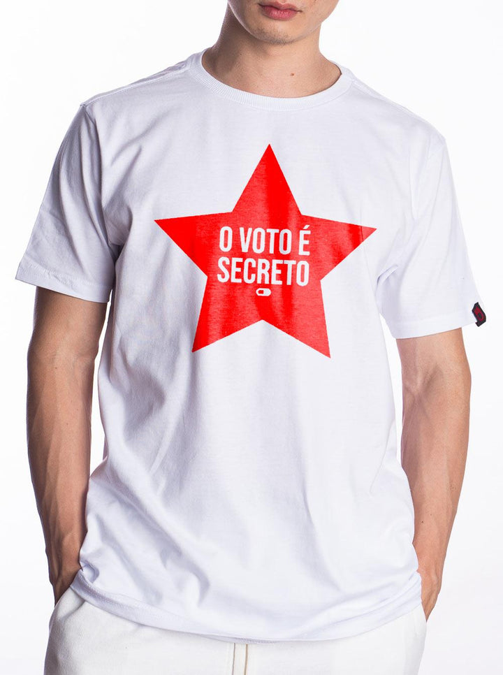 Camiseta O Voto É Secreto - Cápsula Shop
