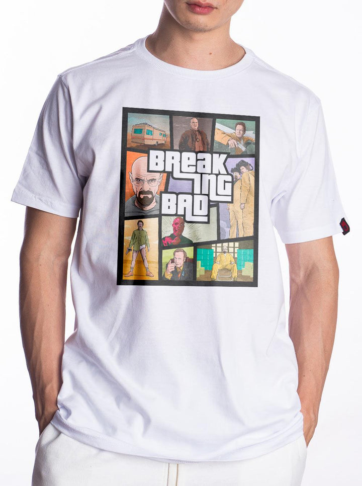 Camiseta Breaking Bad GTA - Cápsula Shop