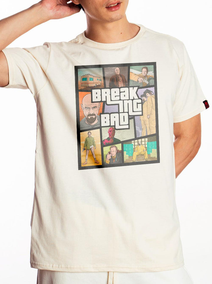 Camiseta Breaking Bad GTA - Cápsula Shop