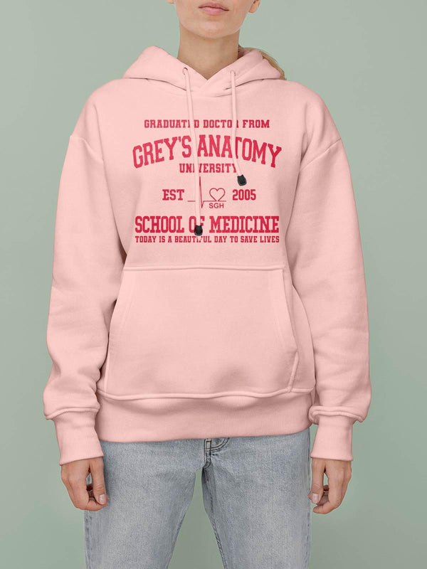 Moletom Canguru Grey's Anatomy Academy - Cápsula Shop