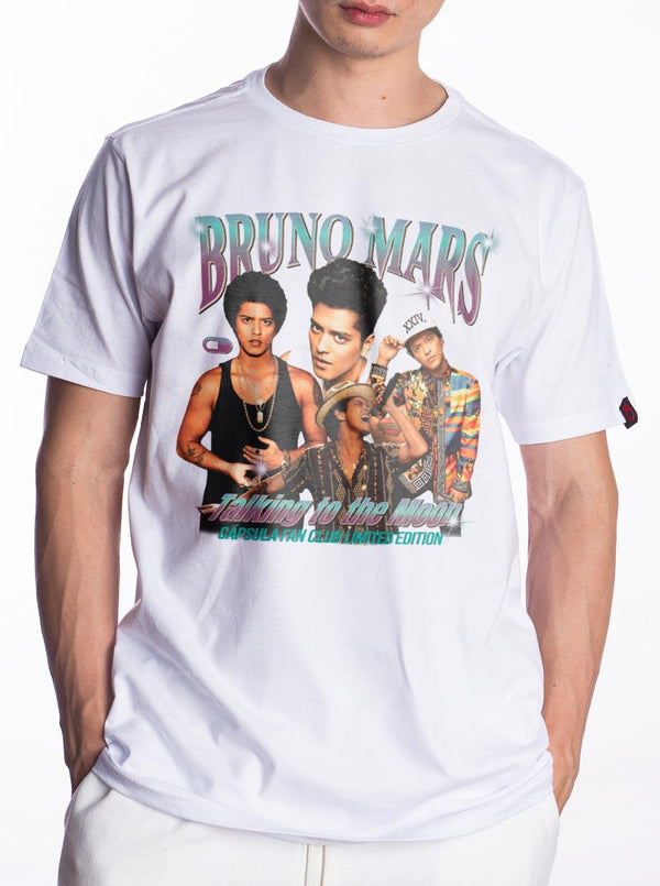 Camiseta Bruno Mars Fan Club - Cápsula Shop