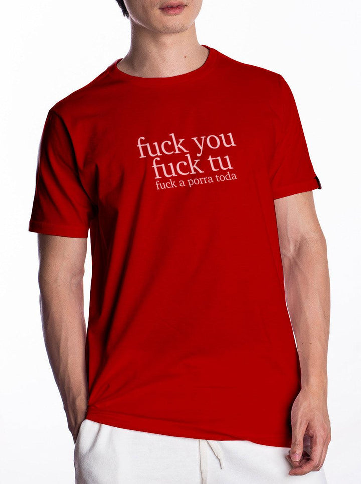 Camiseta Fuck You Fuck Tu - Cápsula Shop