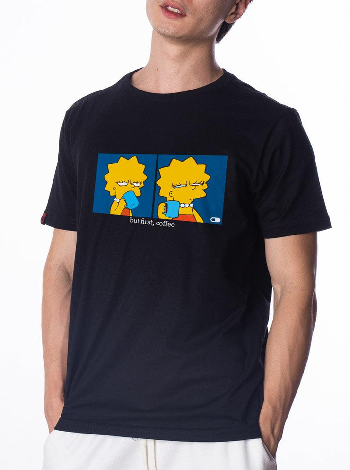 Camiseta Simpsons Lisa Café - Cápsula Shop