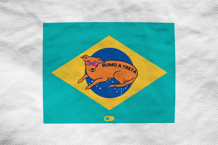 Camiseta Cachorro Caramelo Copa 2022 - Cápsula Shop