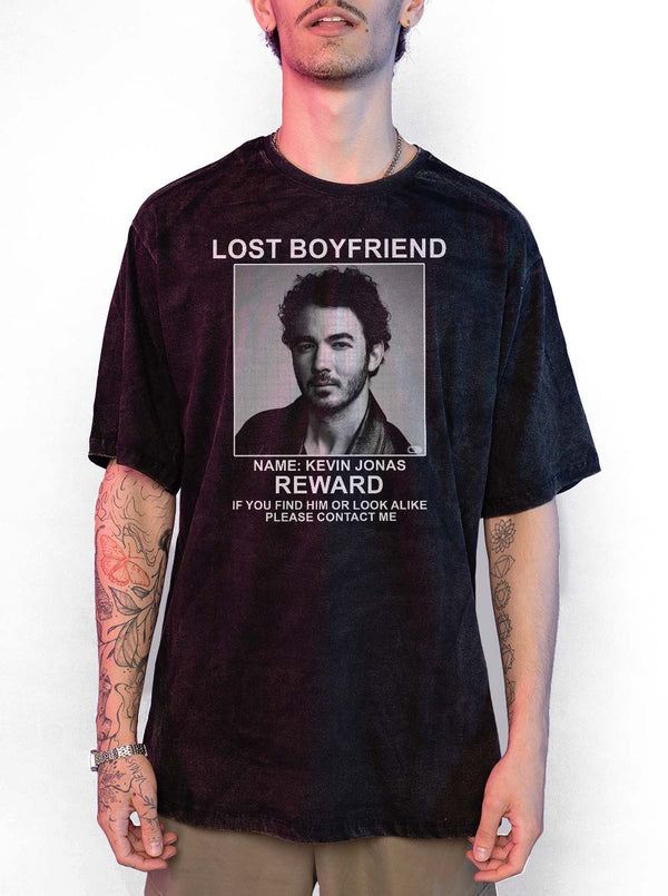 Camiseta Estonada Kevin Jonas Lost Boyfriend