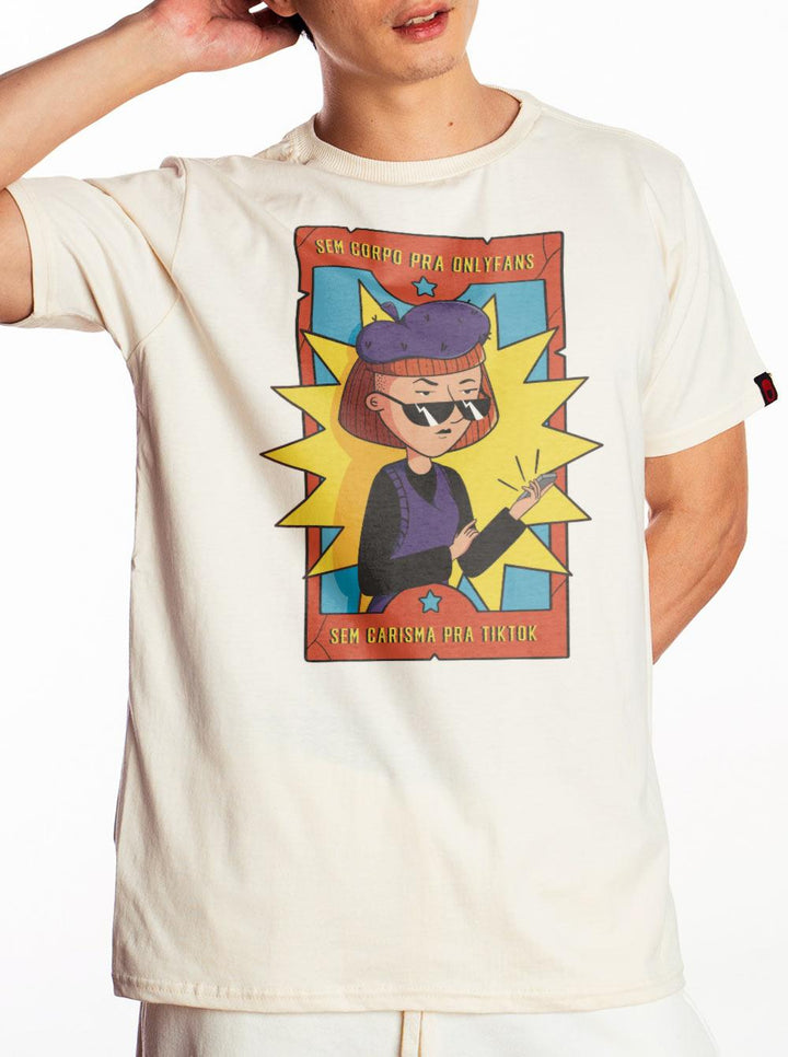 Camiseta Judy Funnie Sincera Joga Pedra Na Geni - Cápsula Shop