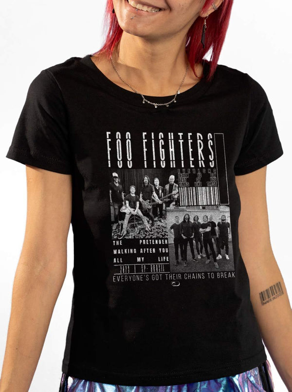 Baby Look Foo Fighters Fan Code - Cápsula Shop