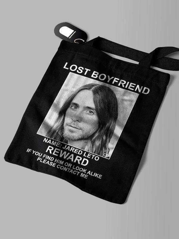 Ecobag Preta Jared Leto Lost Boyfriend - Cápsula Shop