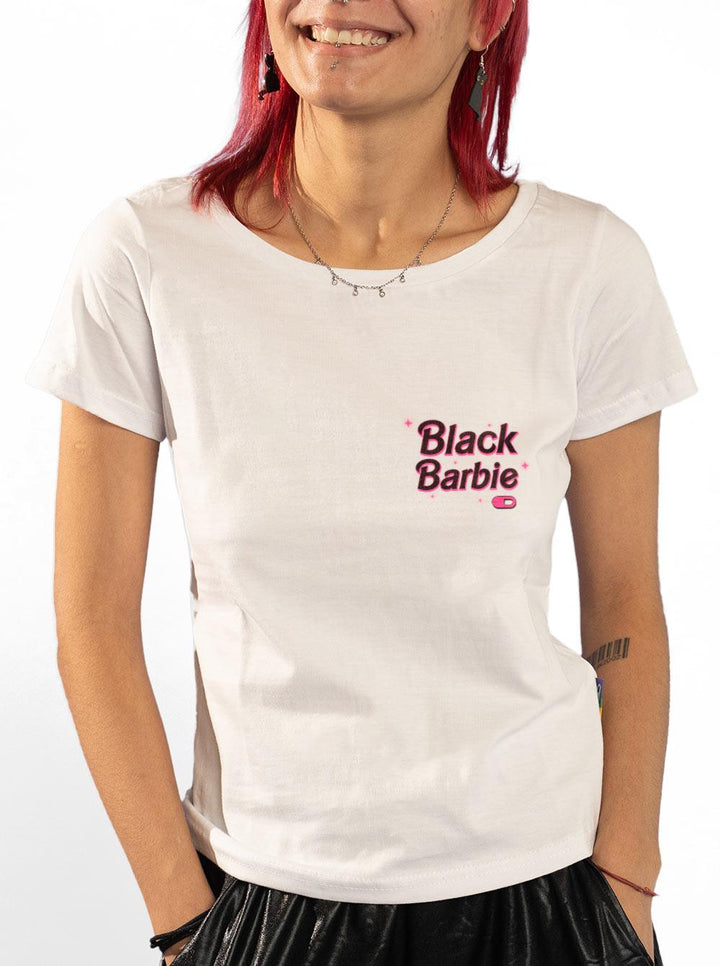Baby Look Black Barbie - Cápsula Shop