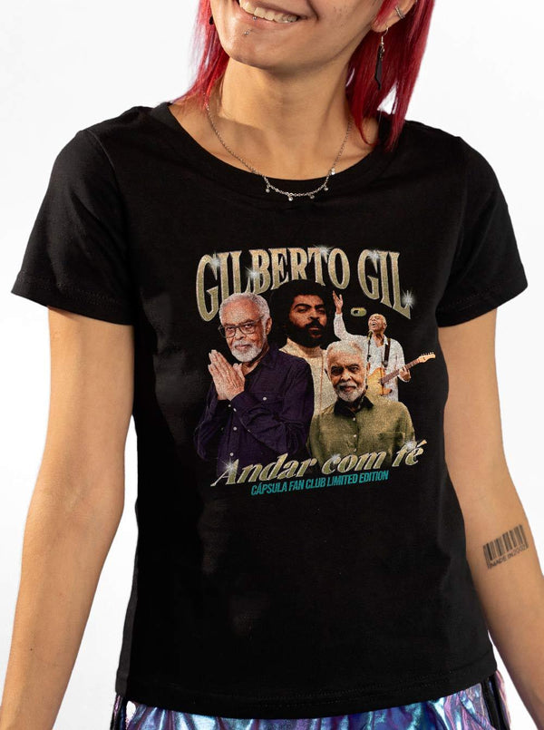 Baby Look Gilberto Gil Fan Club - Cápsula Shop