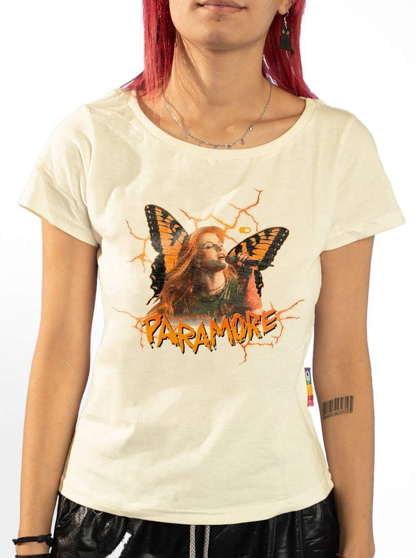Baby Look Paramore Butterfly - Cápsula Shop