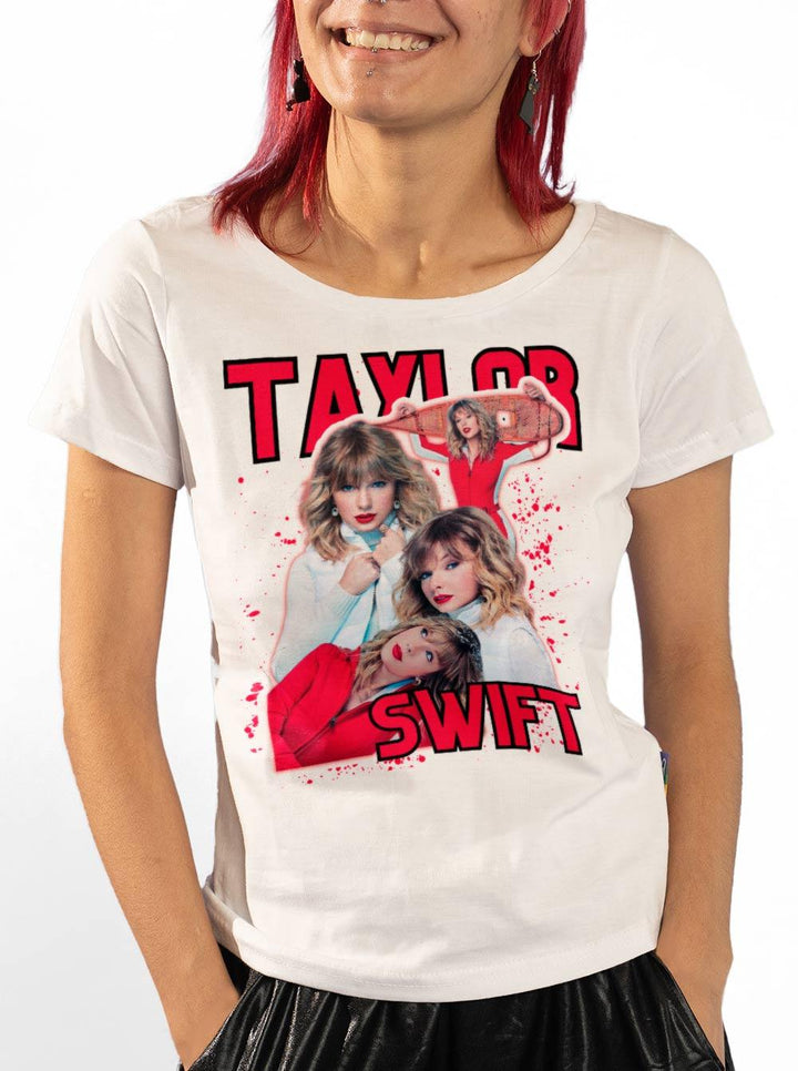Baby Look Taylor Swift Red Davi Veloso - Cápsula Shop