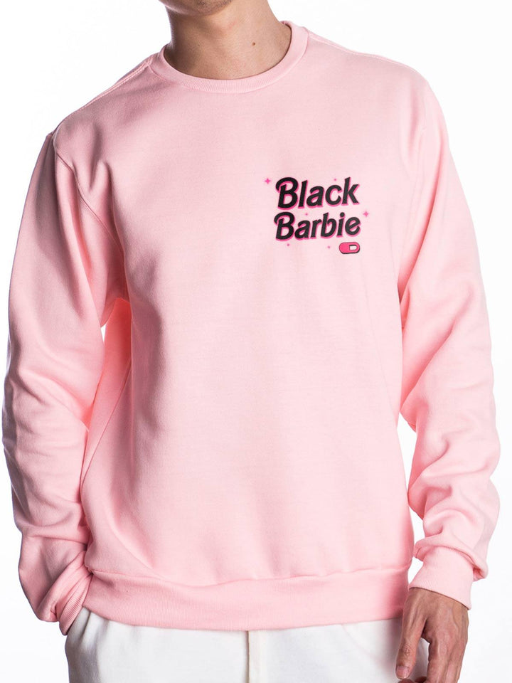 Blusa de Moletom Black Barbie - Cápsula Shop