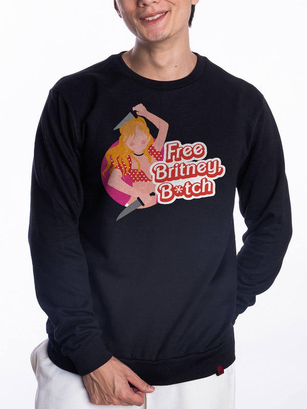 Blusa de Moletom Free Britney, B*tch Rebobina - Cápsula Shop