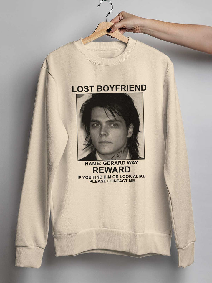 Blusa de moletom Gerard Way Lost Boyfriend