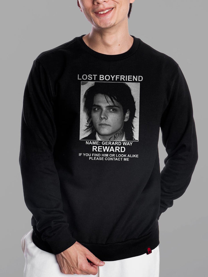 Blusa de moletom Gerard Way Lost Boyfriend