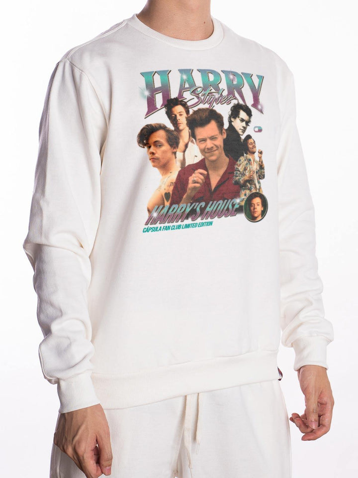 Blusa de Moletom Harry Styles Fan Club - Cápsula Shop