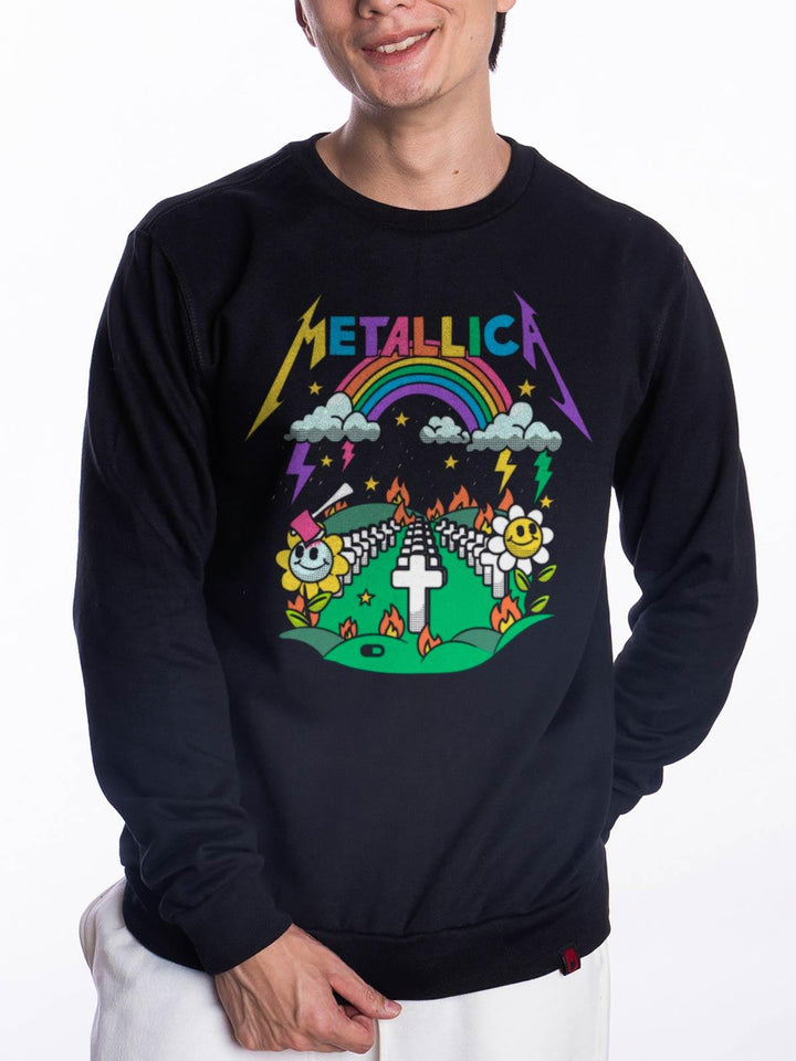 Blusa de Moletom Metallica Cute - Cápsula Shop
