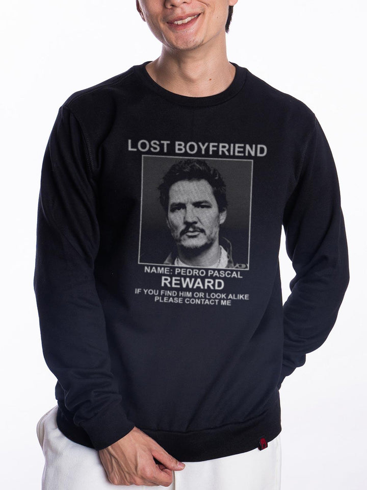 Blusa de moletom Pedro Pascal Lost Boyfriend - Cápsula Shop