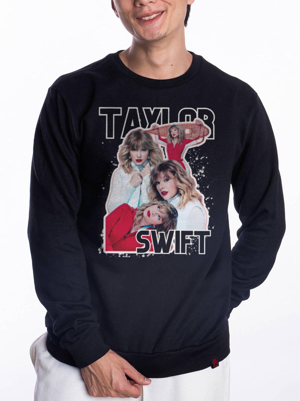 Blusa de Moletom Taylor Swift Red Davi Veloso - Cápsula Shop