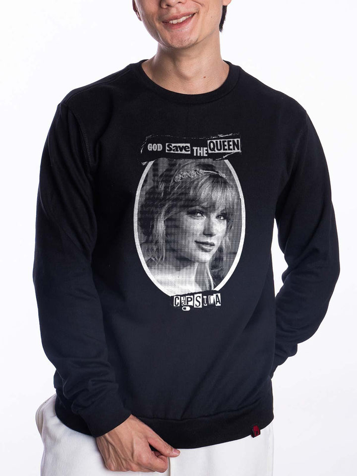 Blusa de Moletom God Save The Queen Taylor Swift - Cápsula Shop