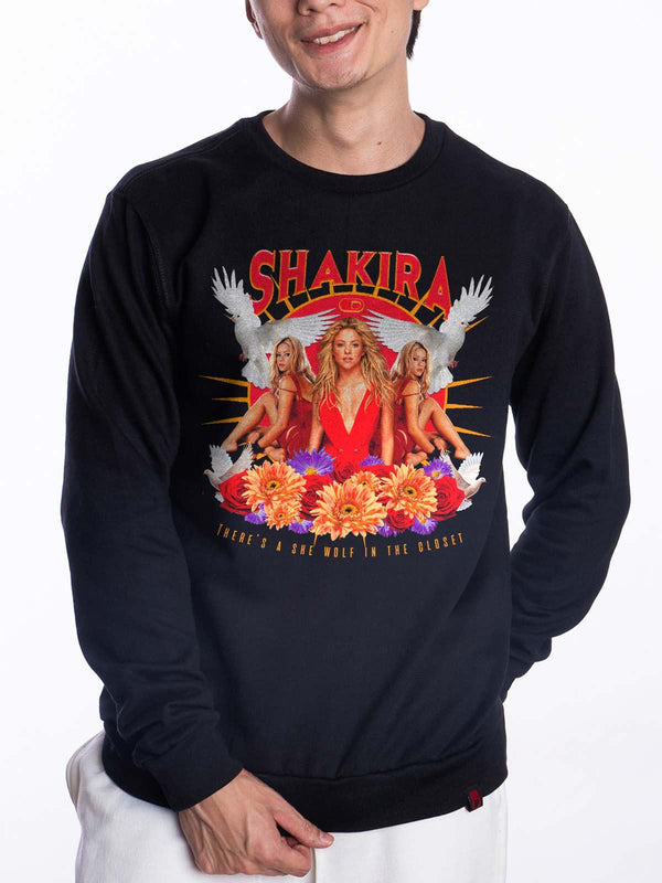 Blusa de moletom Shakira Nirvana - Cápsula Shop