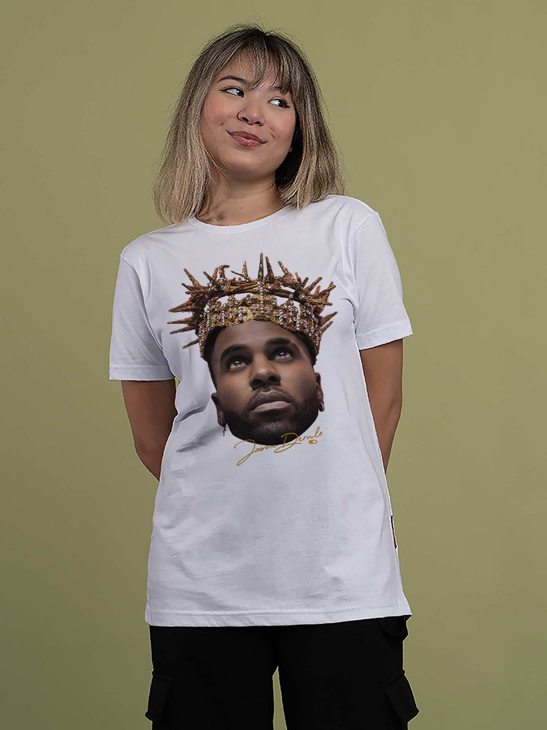 Camiseta Jason Derulo Face Card