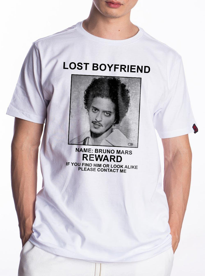Camiseta Bruno Mars Lost Boyfriend - Cápsula Shop