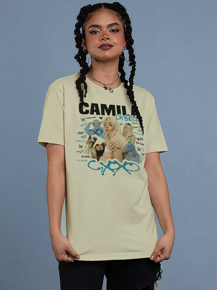 Camiseta Camila Cabello C,XOXO KaiCabello