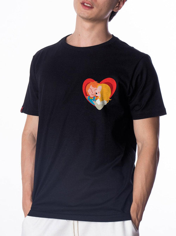 Camiseta Chucky e Tiffany Rebobina - Cápsula Shop