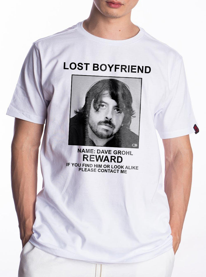 Camiseta Dave Grohl Lost Boyfriend - Cápsula Shop