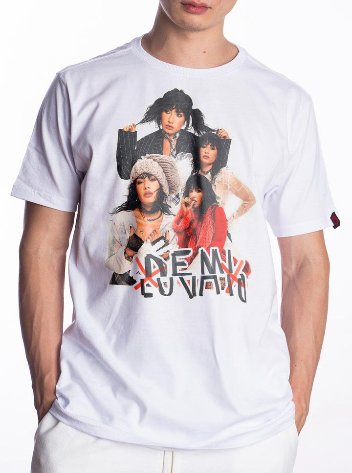 Camiseta Demi Lovato Davi Veloso - Cápsula Shop