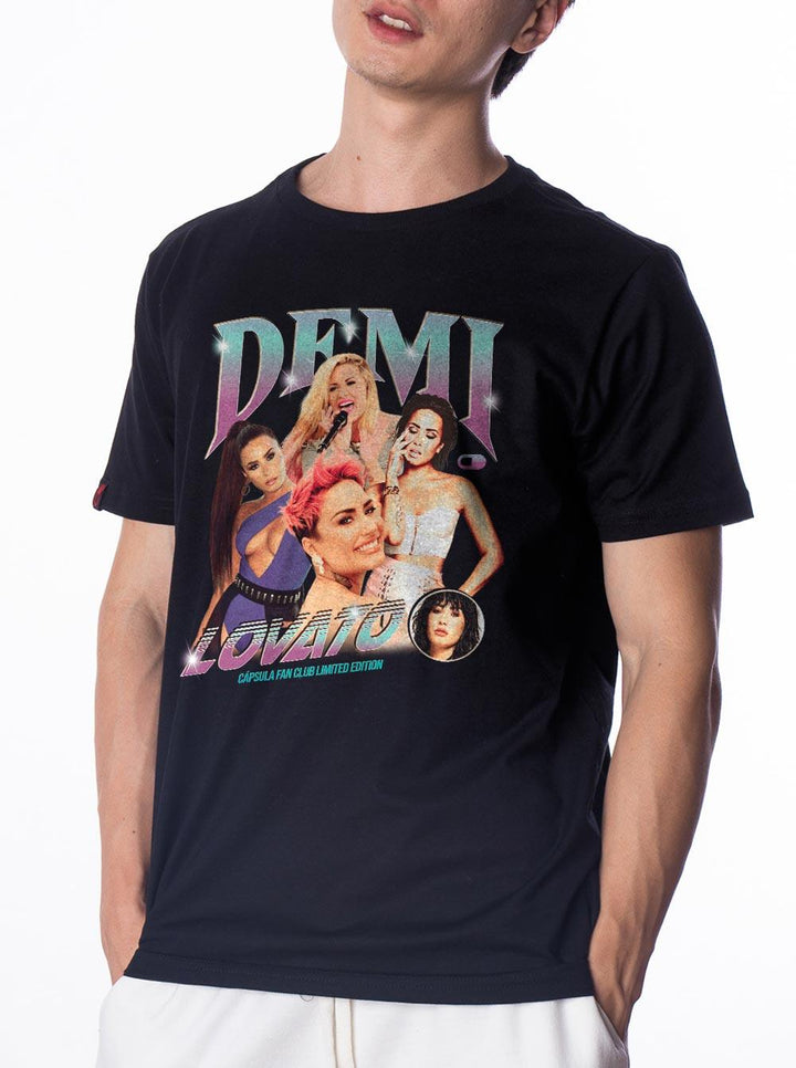 Camiseta Demi Lovato Fan Club - Cápsula Shop