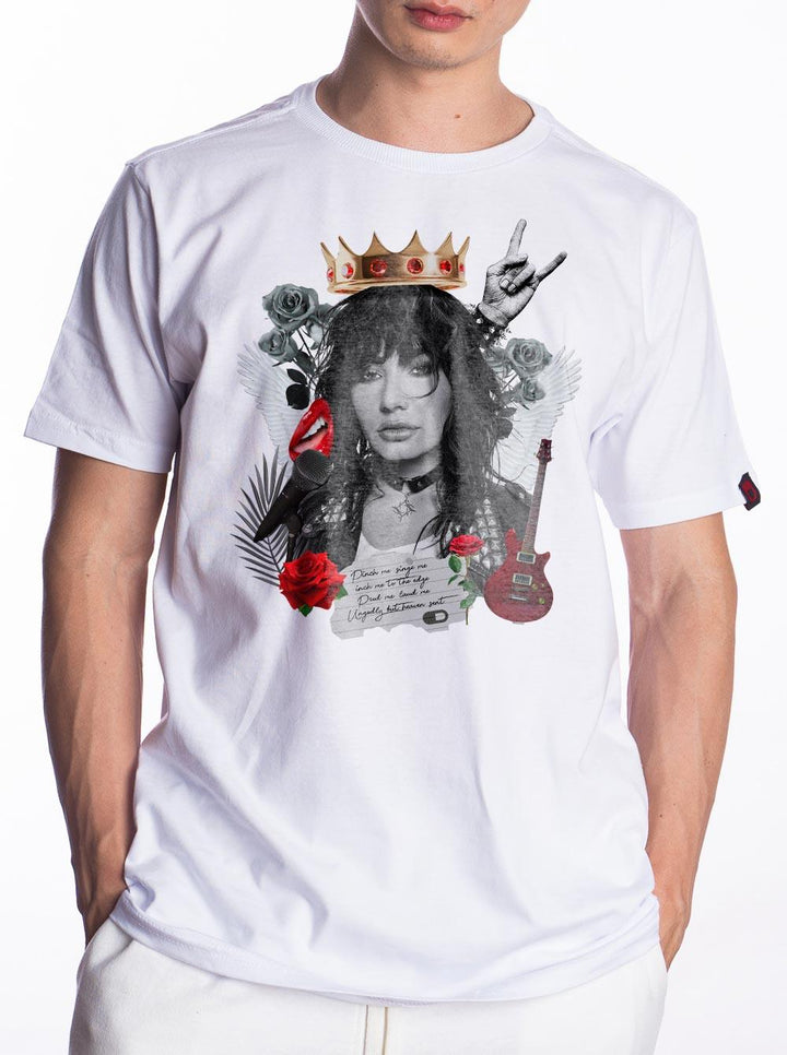 Camiseta Demi Lovato Vintage Collages - Cápsula Shop