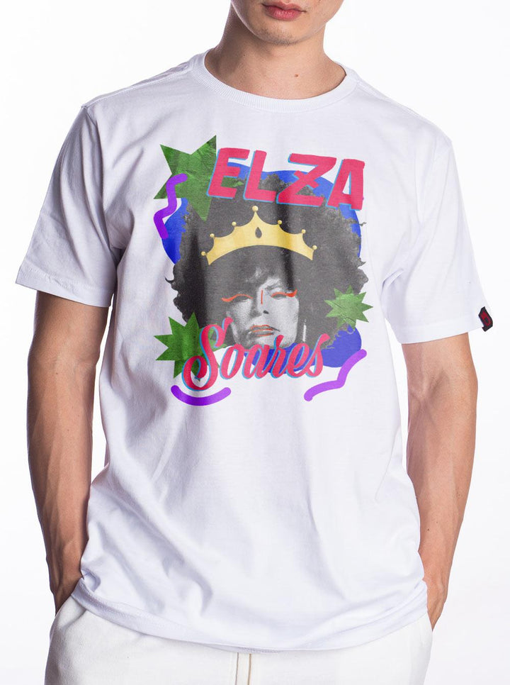 Camiseta Elza Soares Tropical Pop DoisL - Cápsula Shop