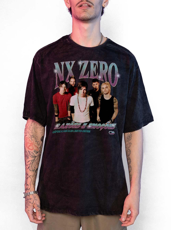 Camiseta Estonada Nx Zero Fan Club - Cápsula Shop