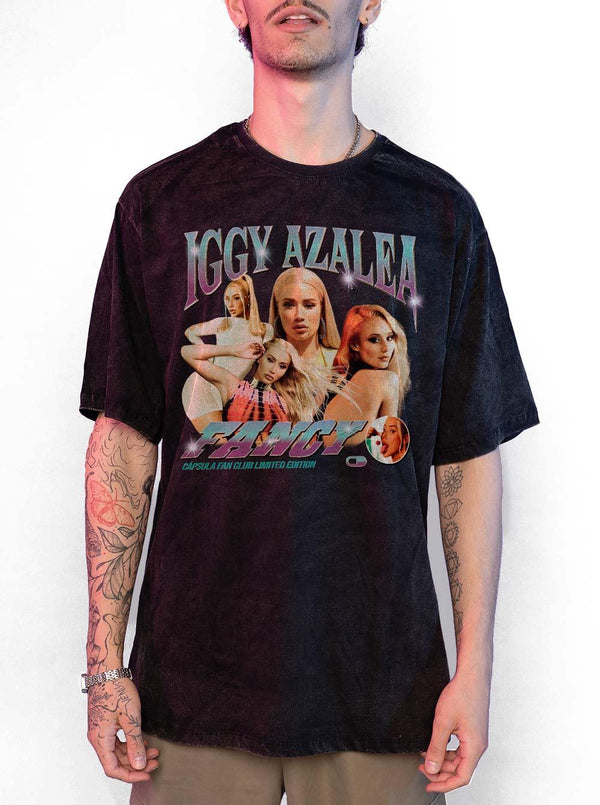Camiseta Estonada Iggy Azalea Fan Club - Cápsula Shop