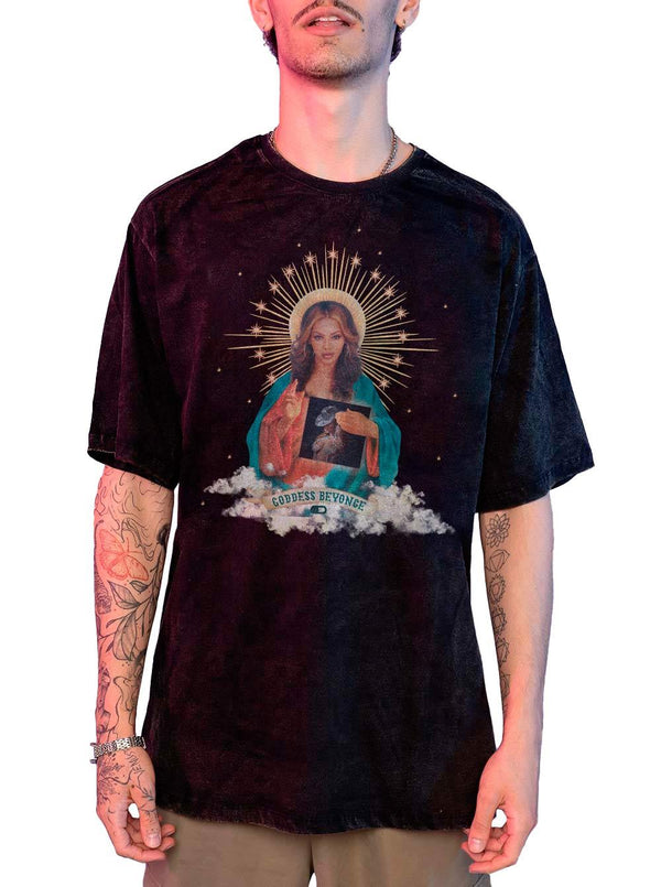 Camiseta Estonada Goddess Beyoncé - Cápsula Shop
