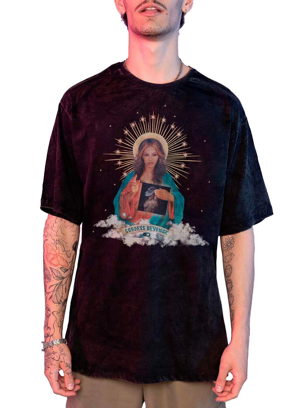 Camiseta Estonada Goddess Beyonc?? - C?!psula Shop