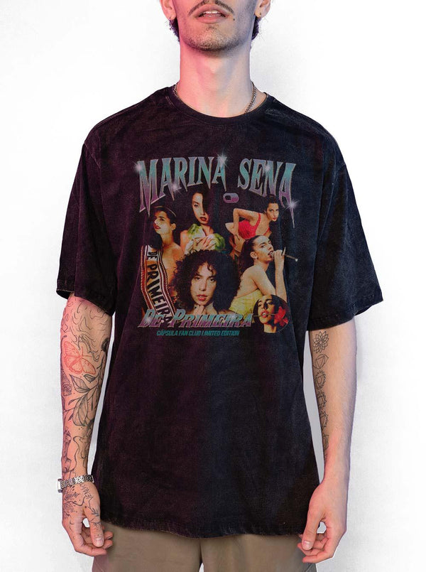 Camiseta Estonada Marina Sena Fan Club - Cápsula Shop