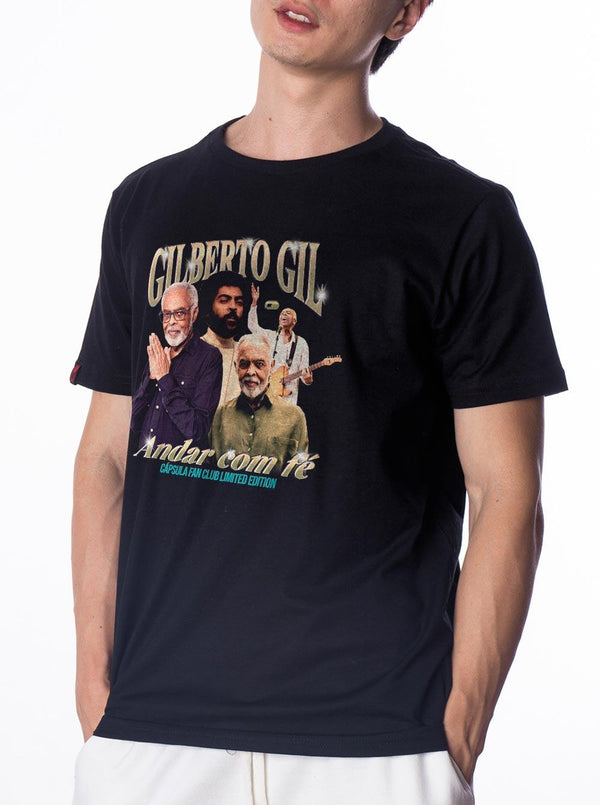 Camiseta Gilberto Gil Fan Club - Cápsula Shop