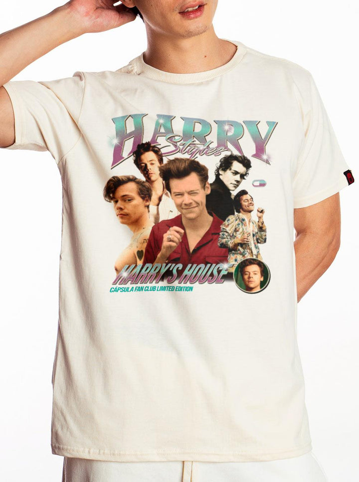 Camiseta Harry Styles Fan Club - Cápsula Shop