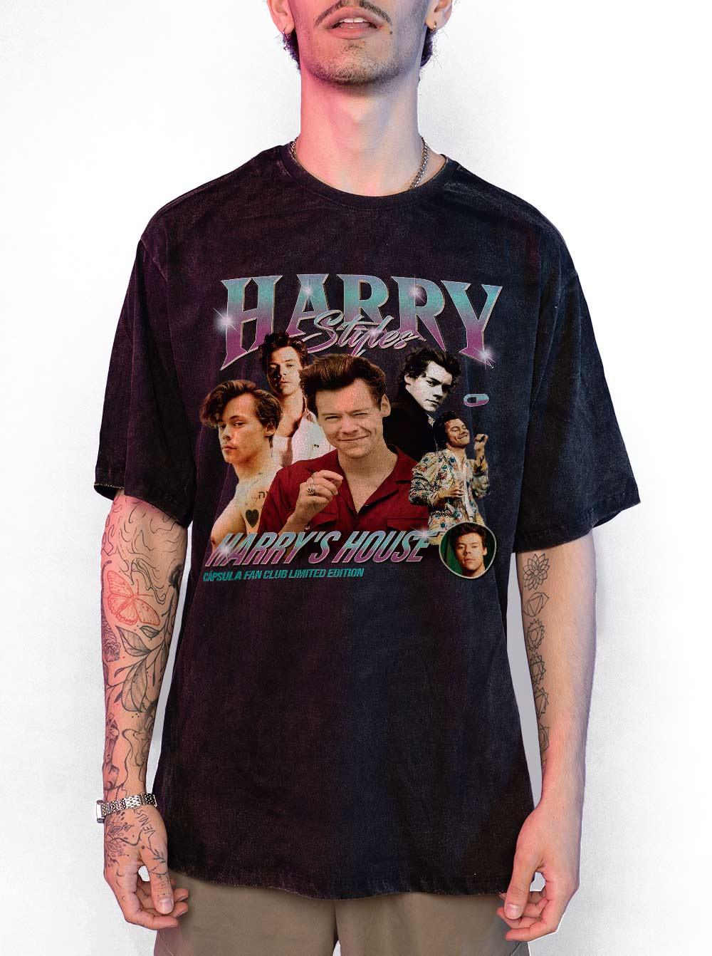 Camiseta Estonada Harry Styles Fan Club - C?!psula Shop