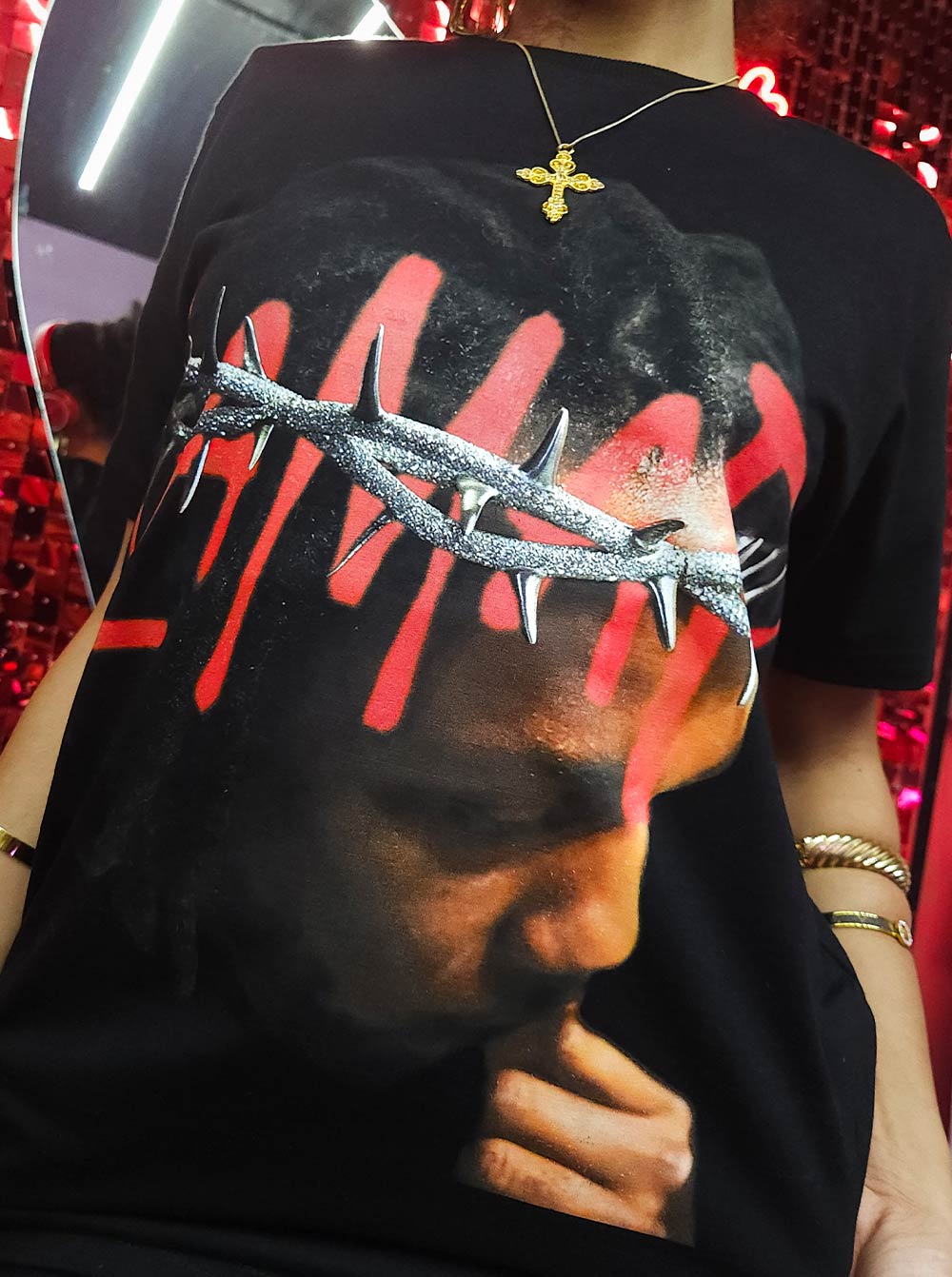 Camiseta Kendrick Lamar Face Card