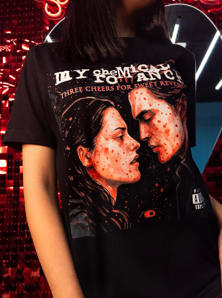 Camiseta My Chemical Romance Edward e Bella
