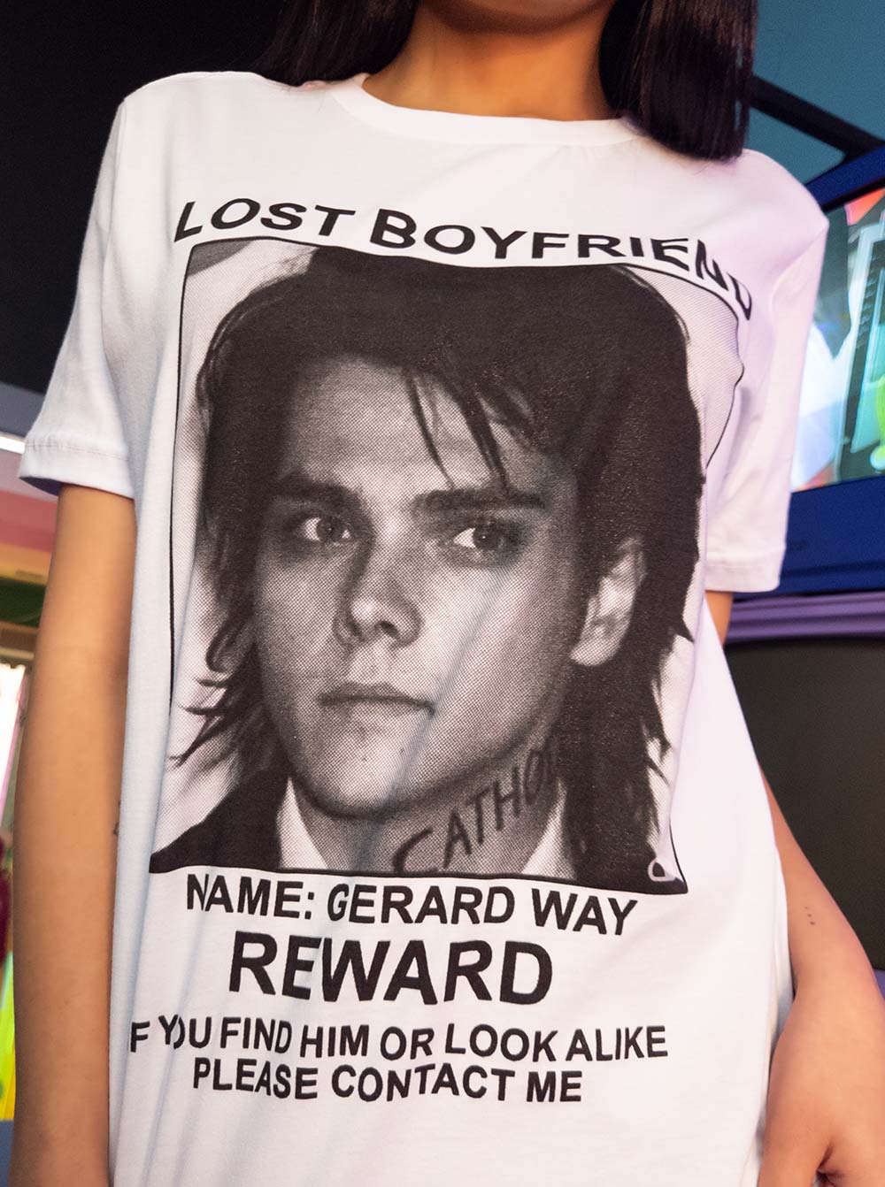 Camiseta Gerard Way Lost Boyfriend